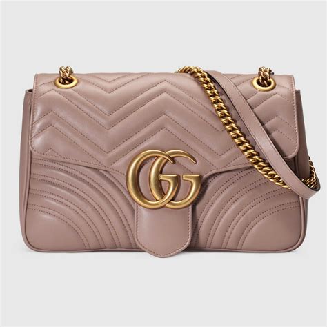 gucci small gg marmont chain shoulder bag|gucci marmont matelassé shoulder bag.